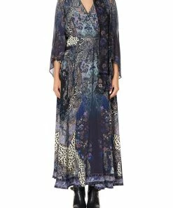 Camilla EBoutique (US) Sale Clothing WRAP DRESS WITH NECK TIE FESTIVAL EXPRESS
