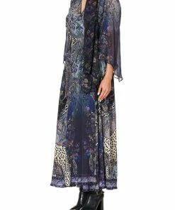 Camilla EBoutique (US) Sale Clothing WRAP DRESS WITH NECK TIE FESTIVAL EXPRESS