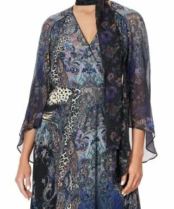 Camilla EBoutique (US) Sale Clothing WRAP DRESS WITH NECK TIE FESTIVAL EXPRESS
