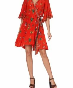 Camilla EBoutique (US) Up To 30% Off WRAP DRESS WITH RAGLAN SLEEVE CINEMA PARADISO