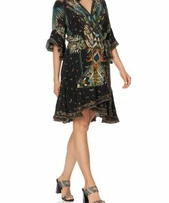 Camilla EBoutique (US) WRAP DRESS WITH RAGLAN SLEEVE MATERNAL INSTINCT