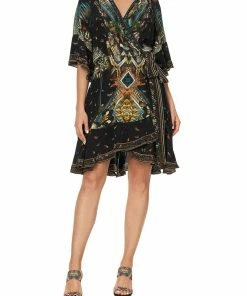 Camilla EBoutique (US) WRAP DRESS WITH RAGLAN SLEEVE MATERNAL INSTINCT