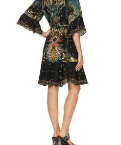 Camilla EBoutique (US) WRAP DRESS WITH RAGLAN SLEEVE MATERNAL INSTINCT