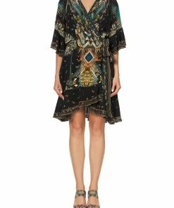 Camilla EBoutique (US) WRAP DRESS WITH RAGLAN SLEEVE MATERNAL INSTINCT