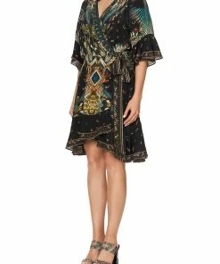 Camilla EBoutique (US) WRAP DRESS WITH RAGLAN SLEEVE MATERNAL INSTINCT