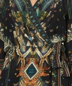 Camilla EBoutique (US) WRAP DRESS WITH RAGLAN SLEEVE MATERNAL INSTINCT