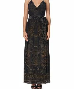 Camilla EBoutique (US) WRAP DRESS WITH TWIST STRAPS COBRA KING Up To 50% Off
