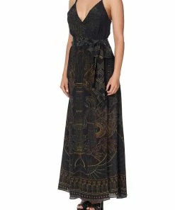 Camilla EBoutique (US) WRAP DRESS WITH TWIST STRAPS COBRA KING Up To 50% Off