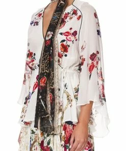 Camilla EBoutique (US) WRAP TOP WITH NECK TIE FAIRY GODMOTHER Up To 50% Off