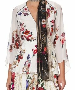 Camilla EBoutique (US) WRAP TOP WITH NECK TIE FAIRY GODMOTHER Up To 50% Off