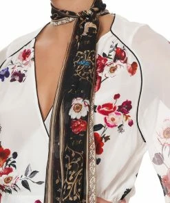 Camilla EBoutique (US) WRAP TOP WITH NECK TIE FAIRY GODMOTHER Up To 50% Off