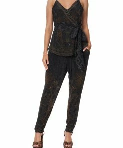 Camilla EBoutique (US) WRAP TOP WITH TWIST STRAPS COBRA KING