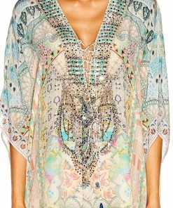 Camilla EBoutique (US) Resort SHORT LACE UP KAFTAN MY DUBAI DREAM