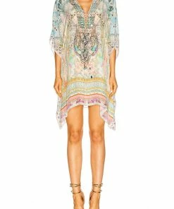 Camilla EBoutique (US) Resort SHORT LACE UP KAFTAN MY DUBAI DREAM