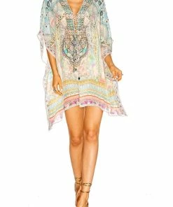 Camilla EBoutique (US) Resort SHORT LACE UP KAFTAN MY DUBAI DREAM