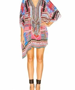 Camilla EBoutique (US) Resort SHORT LACE UP KAFTAN HANI HEAVEN