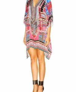 Camilla EBoutique (US) Resort SHORT LACE UP KAFTAN HANI HEAVEN