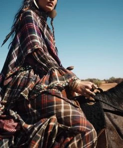 Camilla EBoutique (US) MAXI SKIRT WITH DOUBLE FRILL HOLD YOUR HORSES