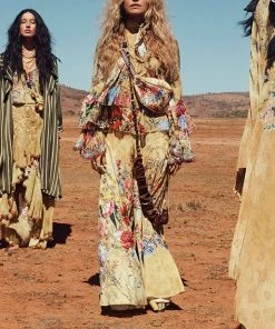 Camilla EBoutique (US) FLARES WITH LACE UP SIDE AMONG THE GUMTREES Up To 50% Off