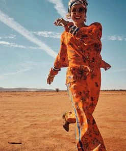 Camilla EBoutique (US) Up To 30% Off RAGLAN SLEEVE BUTTON UP TOP GONE COAST