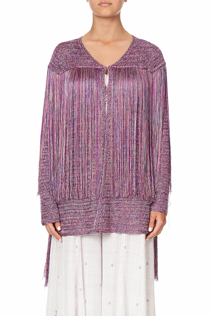 Camilla EBoutique (US) CROCHET LAYERING PIECE WITH LONG TASSELS TANAMI ROAD Up To 40% Off