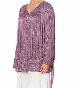 Camilla EBoutique (US) CROCHET LAYERING PIECE WITH LONG TASSELS TANAMI ROAD Up To 40% Off