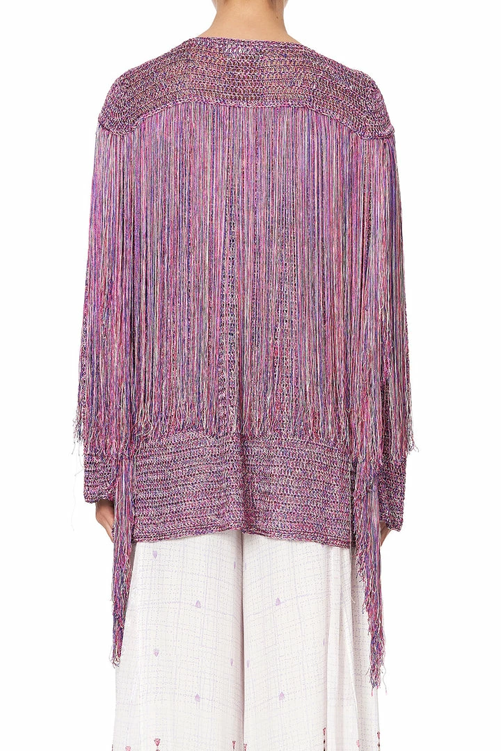 Camilla EBoutique (US) CROCHET LAYERING PIECE WITH LONG TASSELS TANAMI ROAD Up To 40% Off