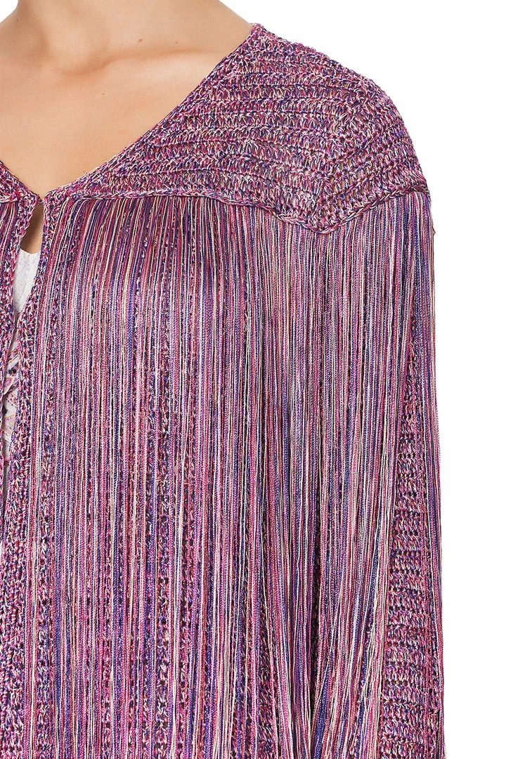 Camilla EBoutique (US) CROCHET LAYERING PIECE WITH LONG TASSELS TANAMI ROAD Up To 40% Off