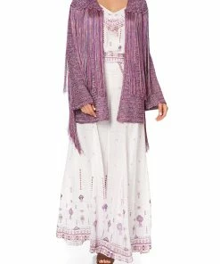 Camilla EBoutique (US) CROCHET LAYERING PIECE WITH LONG TASSELS TANAMI ROAD Up To 40% Off