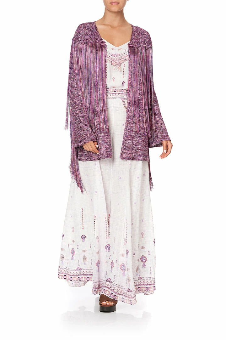Camilla EBoutique (US) CROCHET LAYERING PIECE WITH LONG TASSELS TANAMI ROAD Up To 40% Off