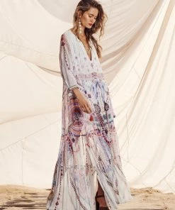 Camilla EBoutique (US) LONG GATHERED PANEL DRESS TANAMI ROAD