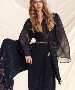 Camilla EBoutique (US) WRAP BLOUSE WITH YOKE MINA MINA Up To 40% Off