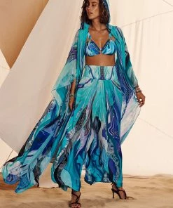 Camilla EBoutique (US) SHIRRED WAIST PANT WATEGOS WANDERLUST