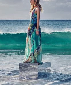 Camilla EBoutique (US) Up To 30% Off SKIRT WITH PINTUCK WAISTBAND REEF WARRIOR