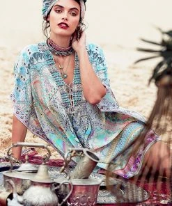 Camilla EBoutique (US) Resort SHORT LACE UP KAFTAN MY DUBAI DREAM