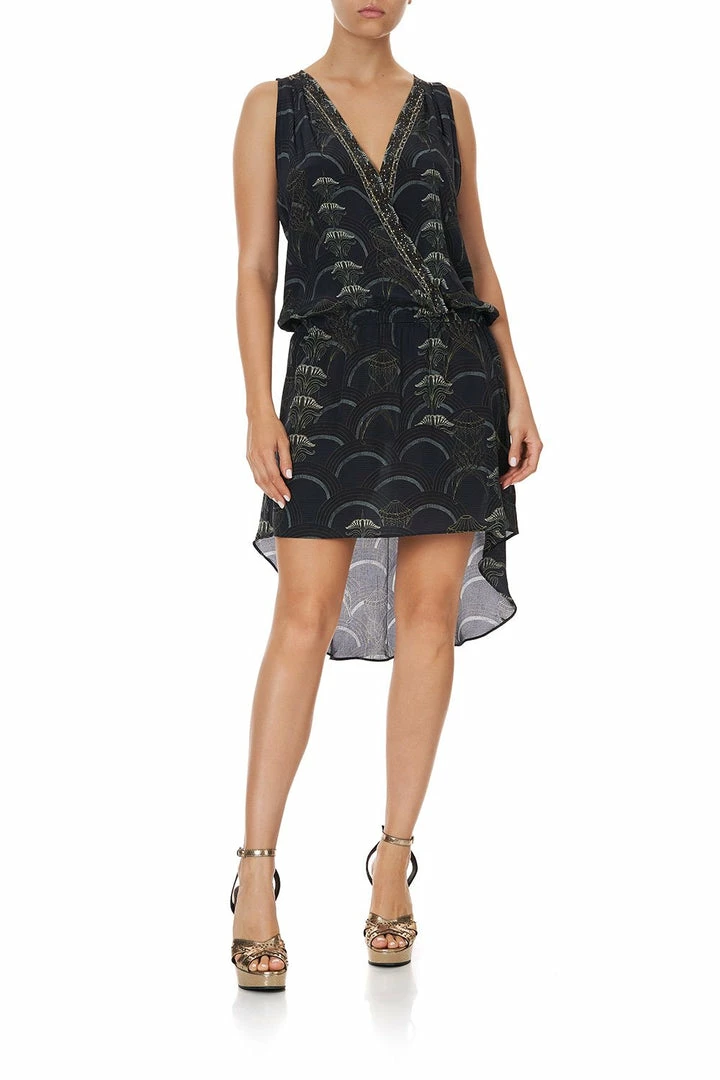 Camilla EBoutique (US) CROSS OVER DRESS WITH LONG BACK WISE WINGS