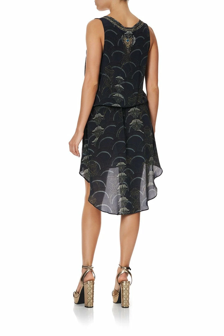 Camilla EBoutique (US) CROSS OVER DRESS WITH LONG BACK WISE WINGS