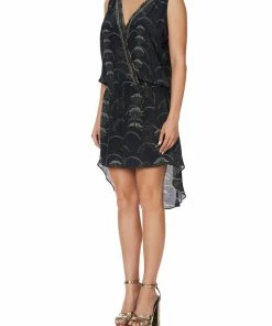 Camilla EBoutique (US) CROSS OVER DRESS WITH LONG BACK WISE WINGS