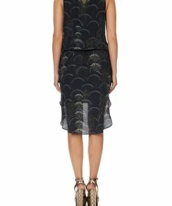 Camilla EBoutique (US) CROSS OVER DRESS WITH LONG BACK WISE WINGS