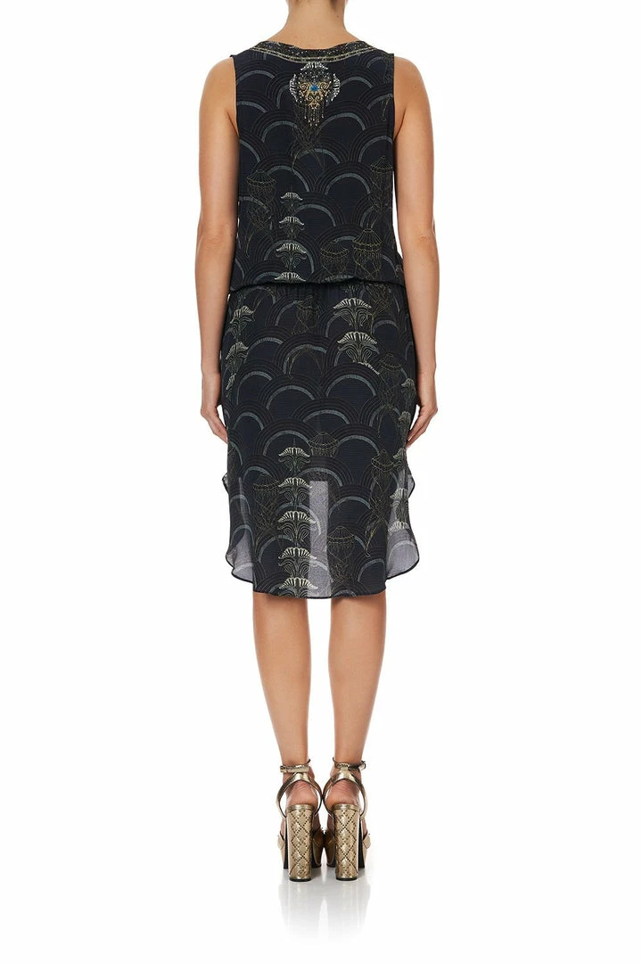 Camilla EBoutique (US) CROSS OVER DRESS WITH LONG BACK WISE WINGS