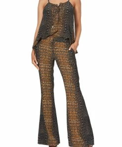 Camilla EBoutique (US) FLARE WITH D-RING DETAIL CROCODILE ROCK Up To 30% Off