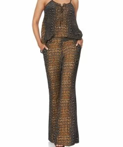 Camilla EBoutique (US) FLARE WITH D-RING DETAIL CROCODILE ROCK Up To 30% Off