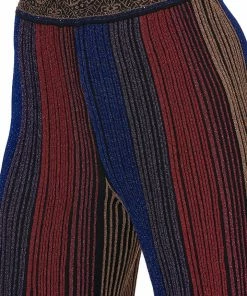 Camilla EBoutique (US) FLARED METALLIC KNIT PANTS FOLK RIVER