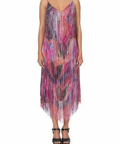 Camilla EBoutique (US) MIDI FRINGE DRESS FOLK RIVER Up To 50% Off
