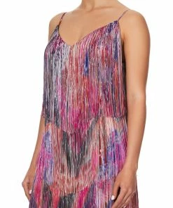 Camilla EBoutique (US) MIDI FRINGE DRESS FOLK RIVER Up To 50% Off