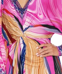 Camilla EBoutique (US) TWIST FRONT DRESS FOLK RIVER Up To 30% Off