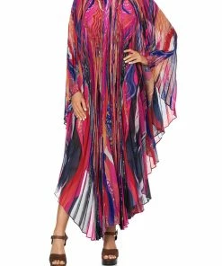 Camilla EBoutique (US) SUNRAY PLEATED KAFTAN FOLK RIVER