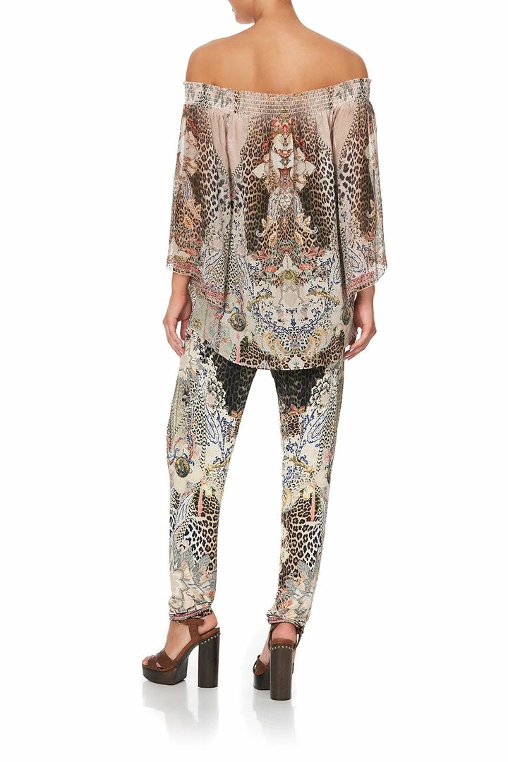 Camilla EBoutique (US) OFF SHOULDER SHIRRED BLOUSE FOREVER FOREVER Up To 40% Off