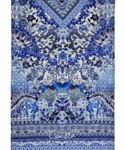 Camilla EBoutique (US) RECTANGLE TOWEL WITH FRINGING GUARDIAN OF SECRETS Resort