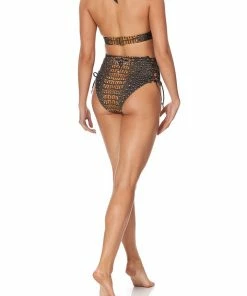 Camilla EBoutique (US) HIGH WAISTED PANT WITH EYELETS CROCODILE ROCK Up To 30% Off